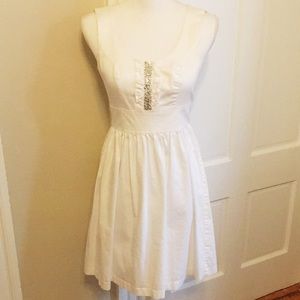 Womens White Kensie Dress